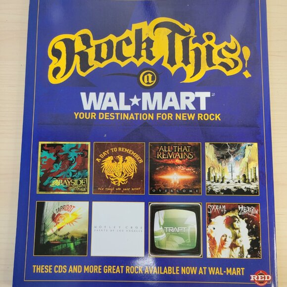 OUTBURN Magazine Issue #46 2008 UNEARTH In This Moment Dragonforce Metal Music - Picture 3 of 5